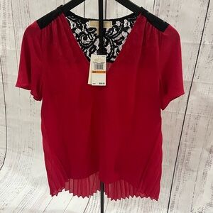 NWT! Michael Kors, Small. Red & black. Business, Corporate, Office wear.